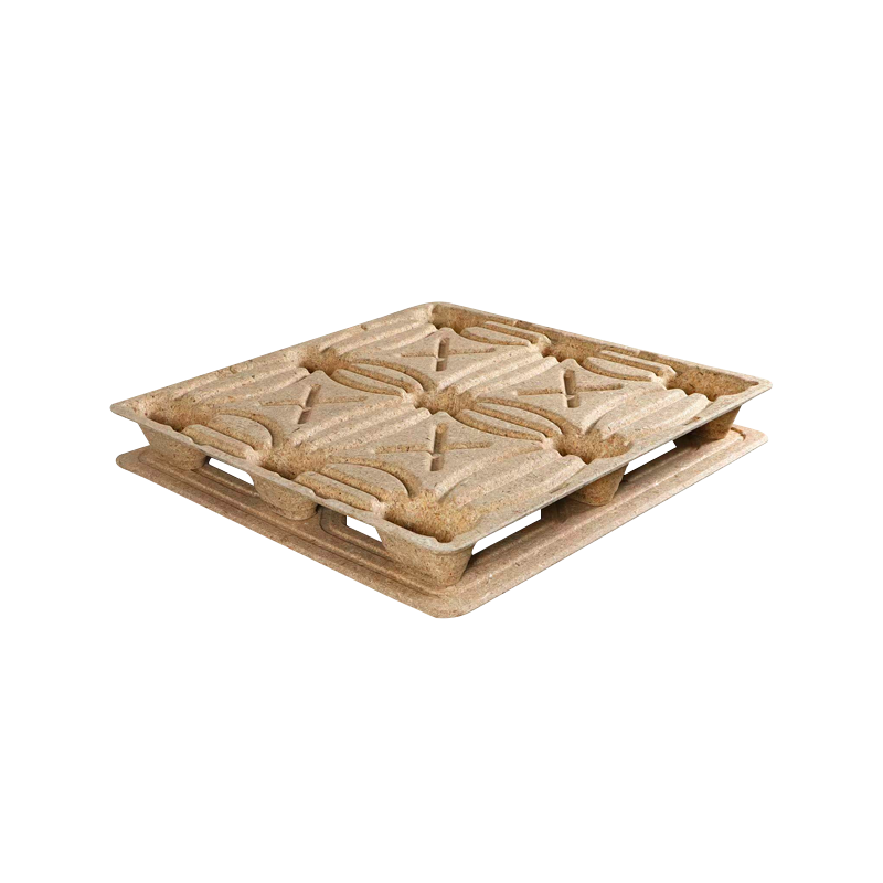 JS-1100*1100*140 Endüstriyel Sınıf Tek Taraflı, Çift Katmanlı Dokuz Ayaklı Palet